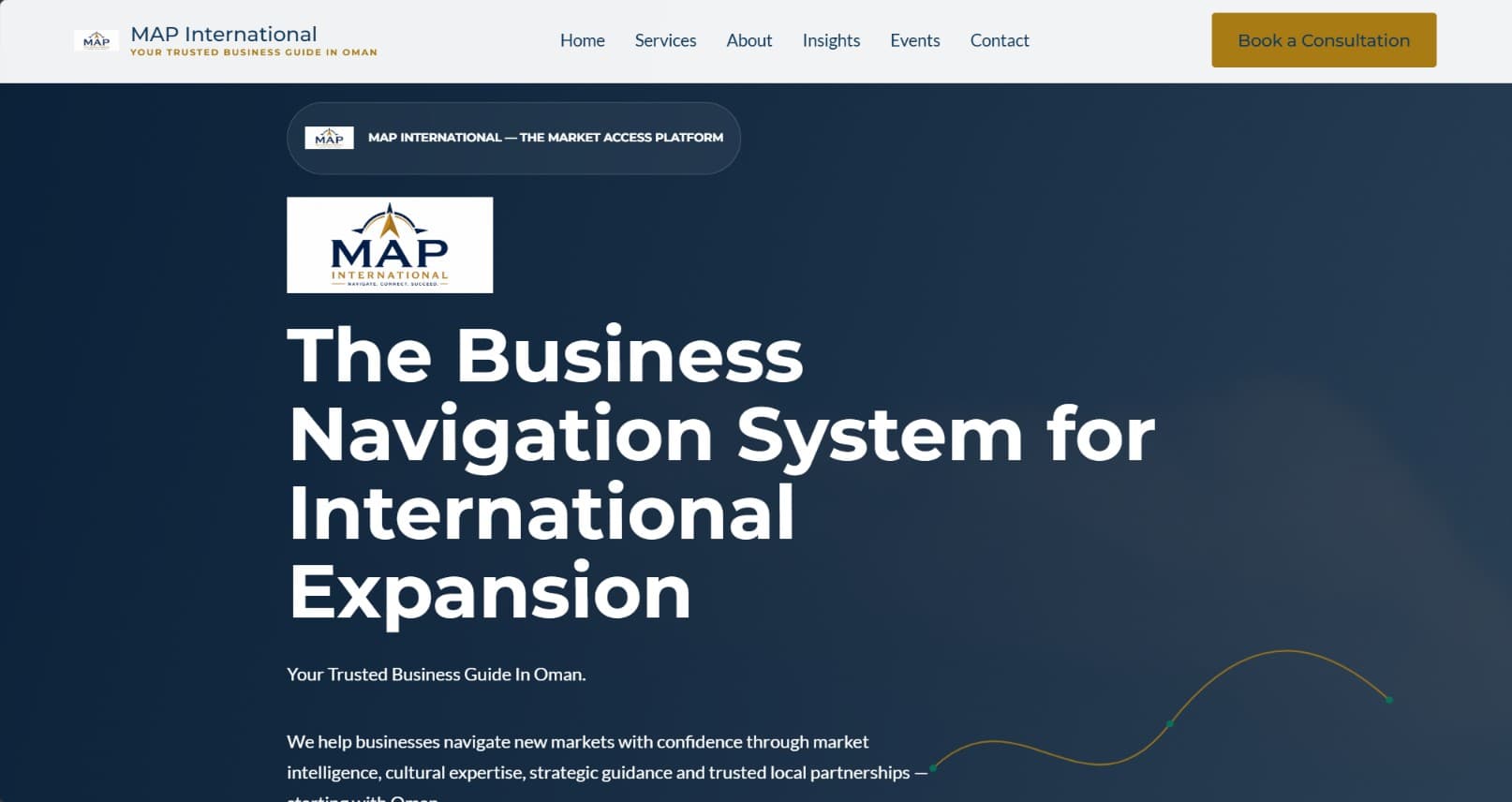 MarketAccessPlatform Website